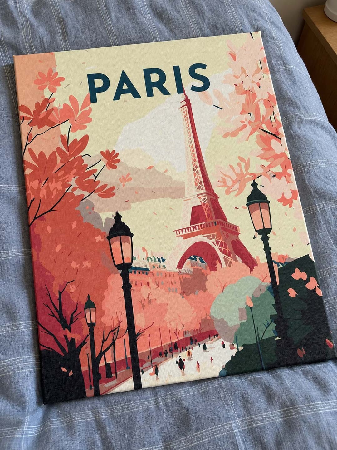 Customer photo review of Affiche Vintage Paris 2