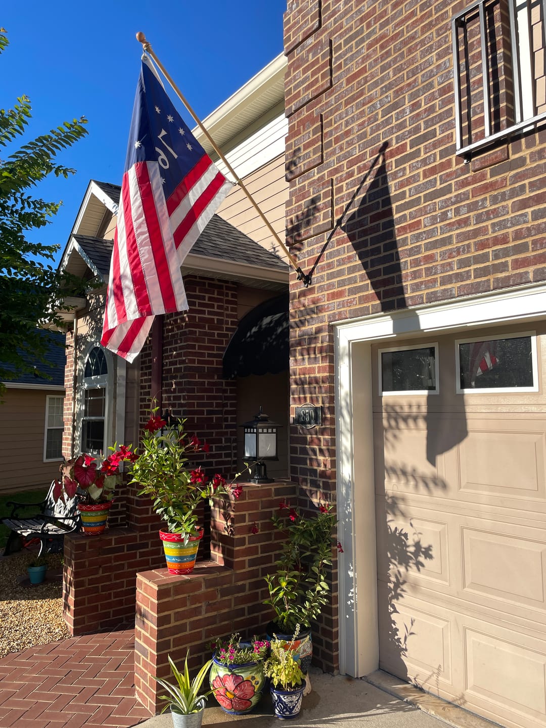 Customer photo review of 6' Flagpole