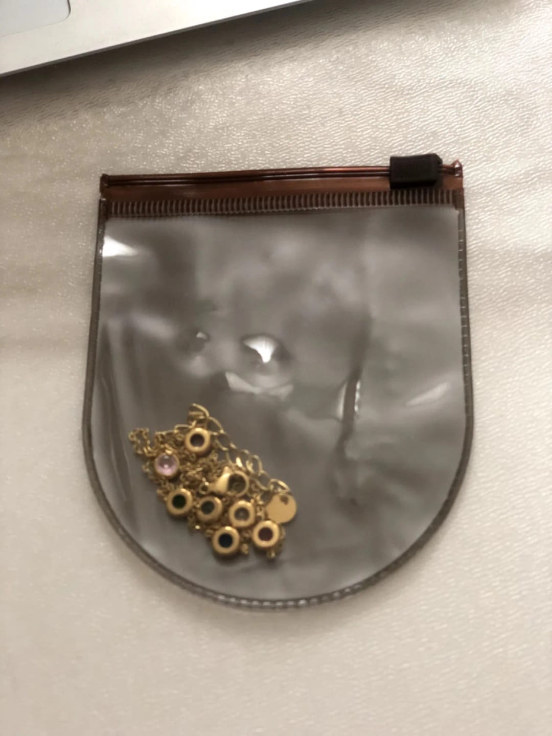 Customer photo review of Prism Blossom Necklace