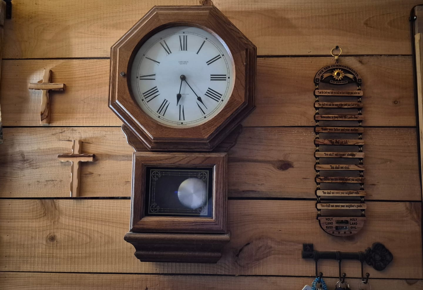 Customer photo review of Ten Commandments Wall Hanging from the Holy Land