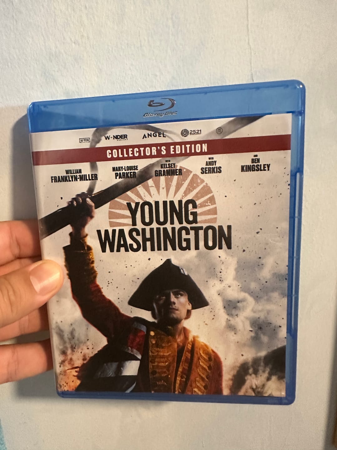 Customer photo review of Young Washington - Blu-ray or DVD