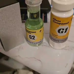 Customer photo review of Pulizia Vetri Auto Rimuove Macchie E Oli Stradali