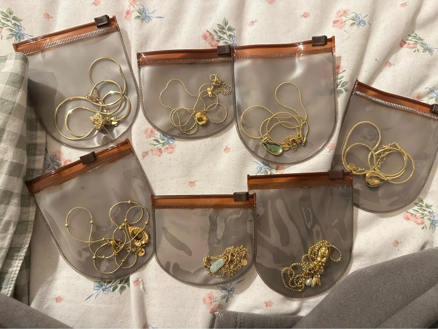 Customer photo review of Golden Roar Necklace