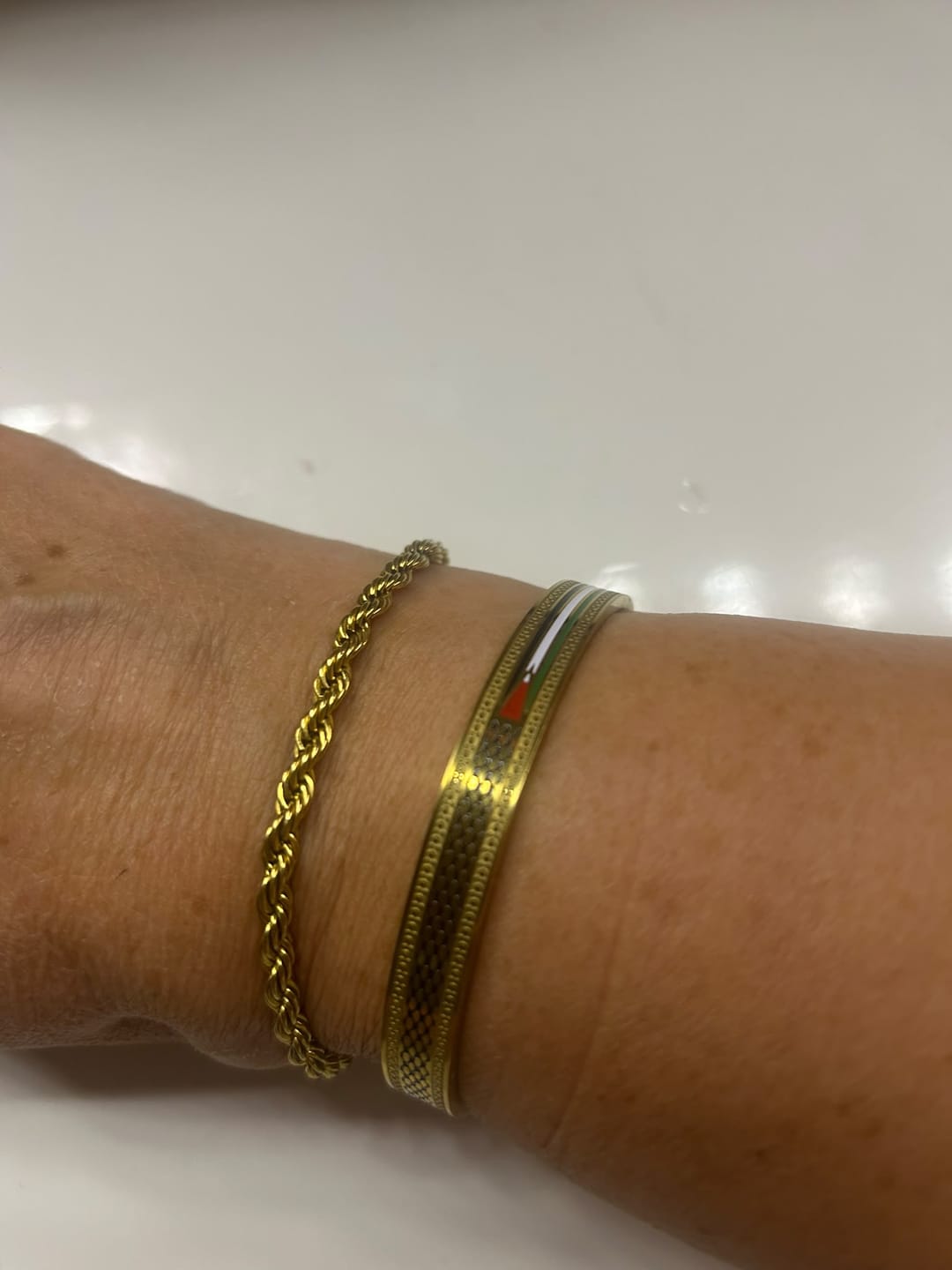 Customer photo review of Palestine Heritage Cuff