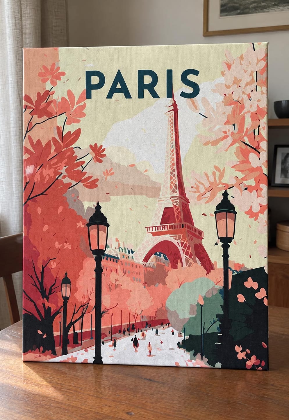 Customer photo review of Affiche Vintage Paris 2