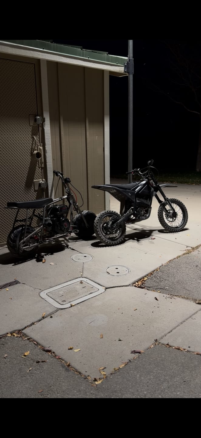 Customer photo review of FRP Moto GMB100 Mini Bike Frame | Predator 212 Compatible | 99cc–212cc Custom Build