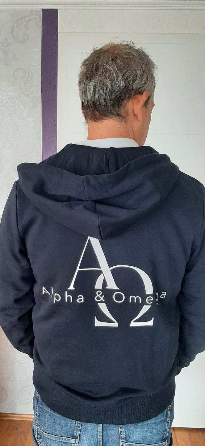 Customer photo review of Offenbarung 1,8 - Alpha & Omega | Bio-Superflausch-Zipper