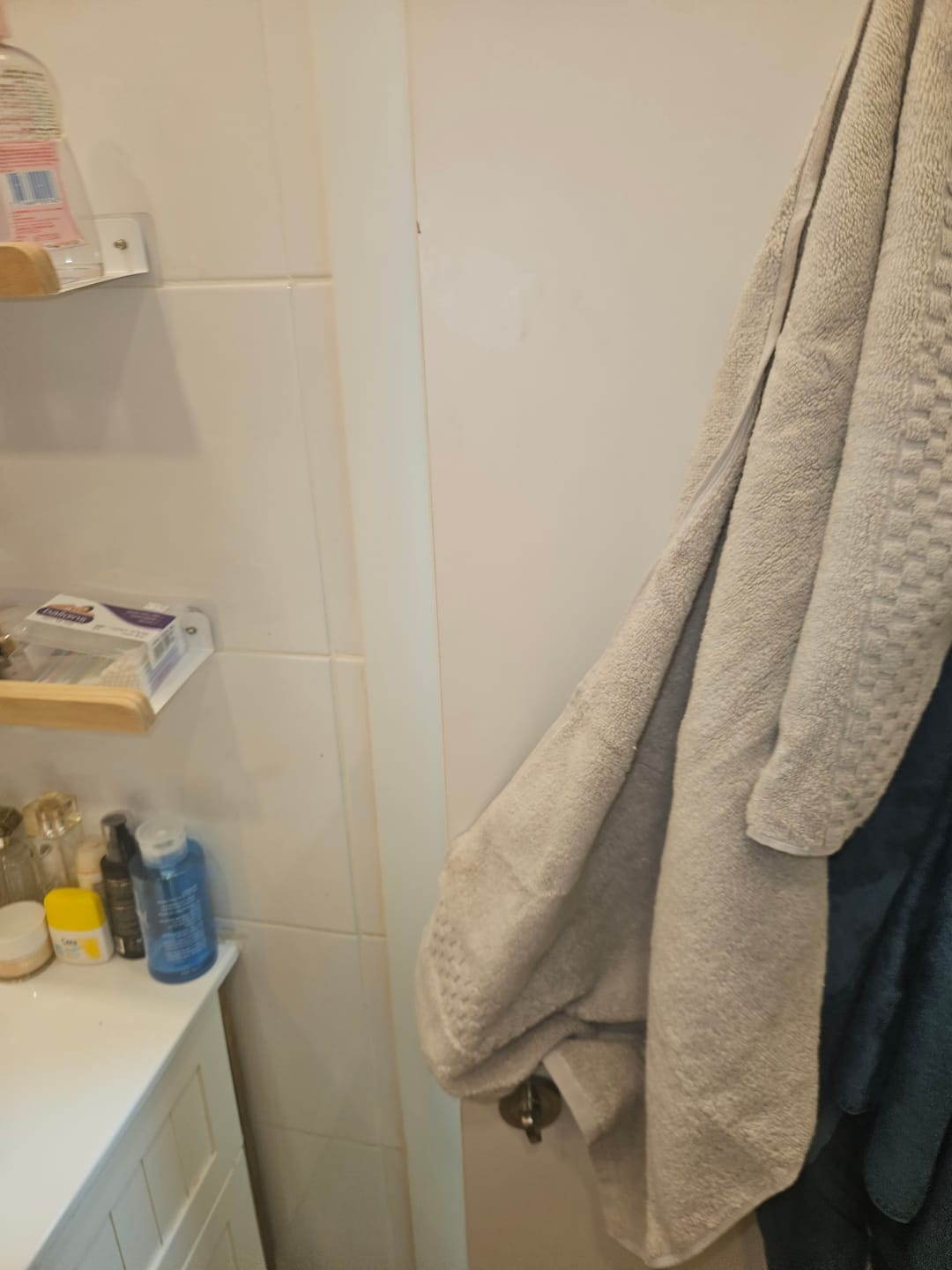 Customer photo review of ציפה לשמיכה ג׳רסי - אפור סלע