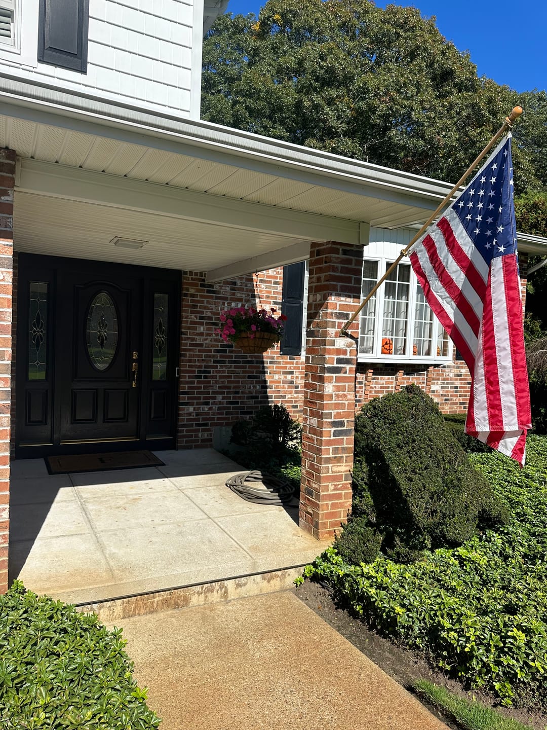 Customer photo review of 3' x 5' American Flag Set