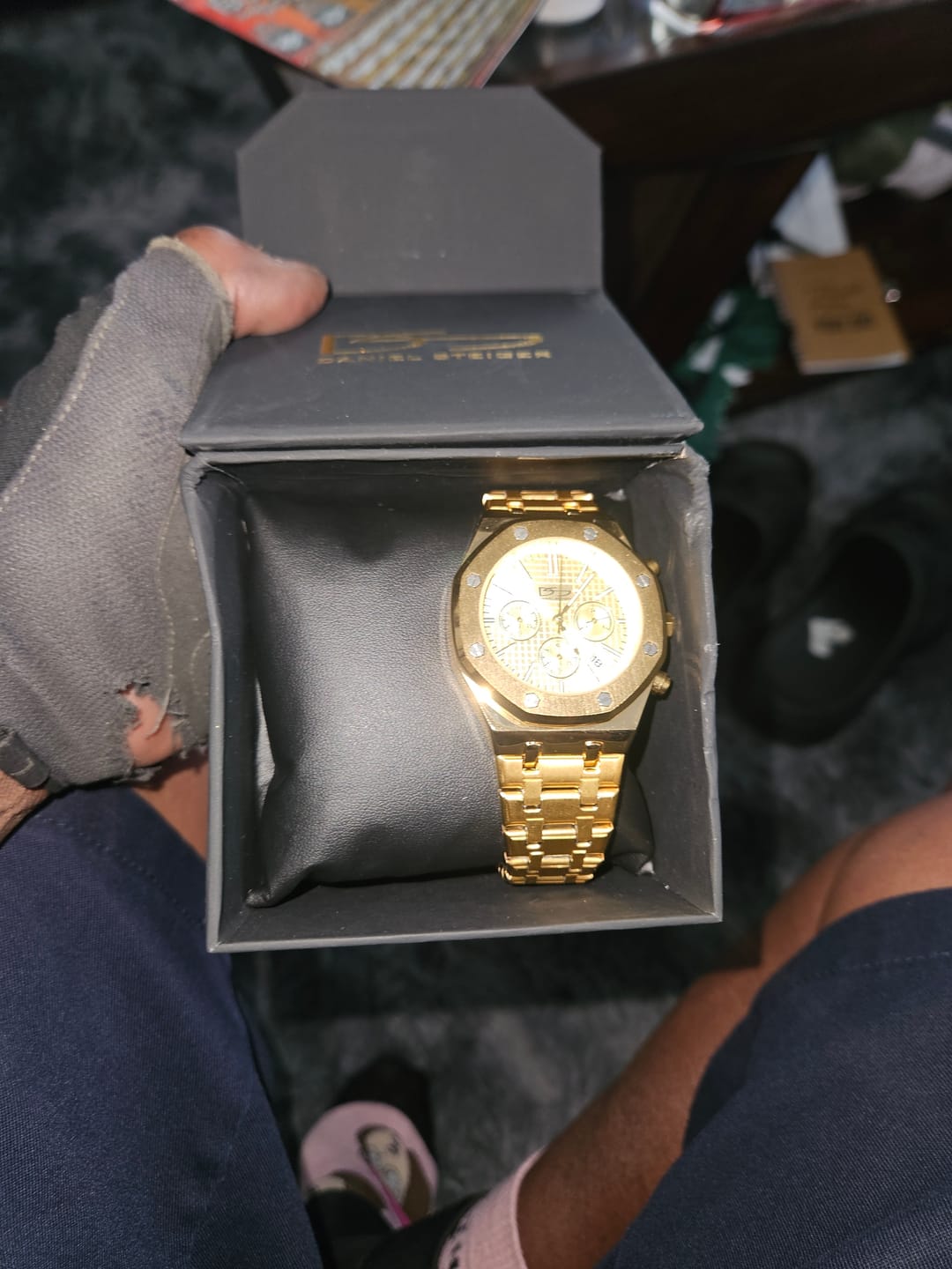 Customer photo review of Innovation Gold Men's Watch
