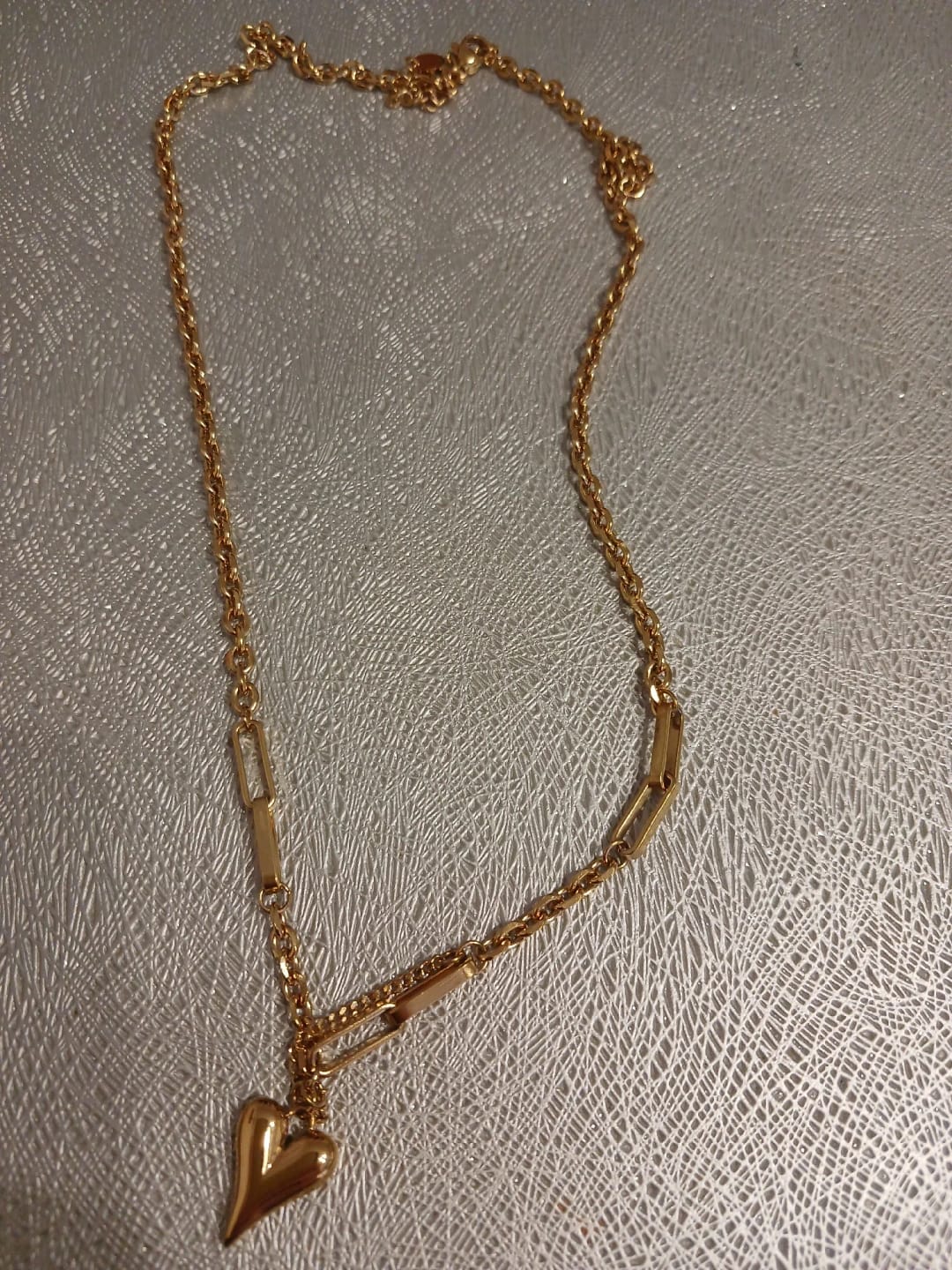 Customer photo review of Romantic Heart Pendant