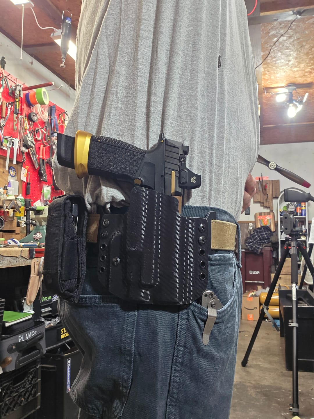Customer photo review of Light/Laser Add-On
