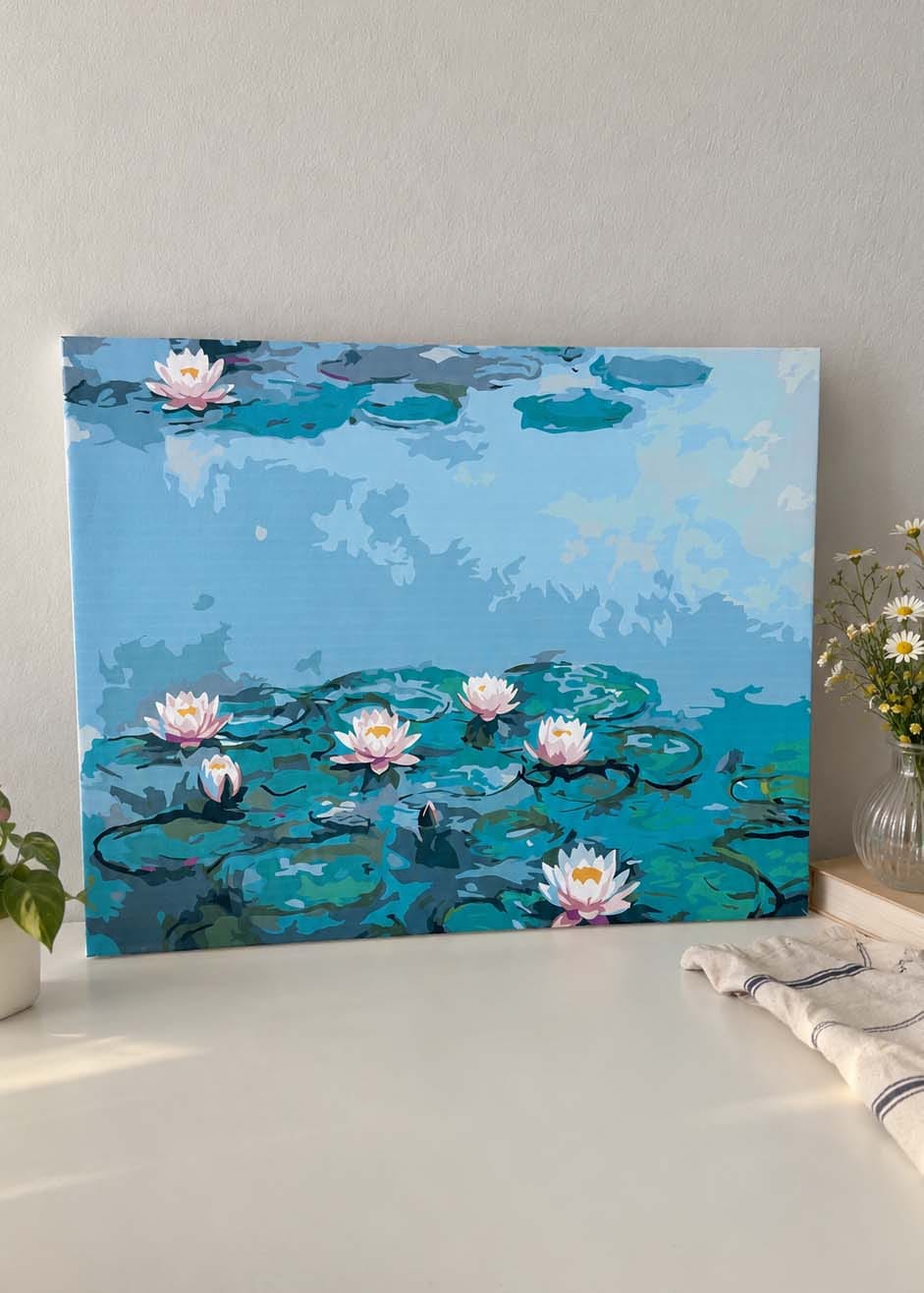 Customer photo review of Nymphéas 1914-1917 collection privée, Monet
