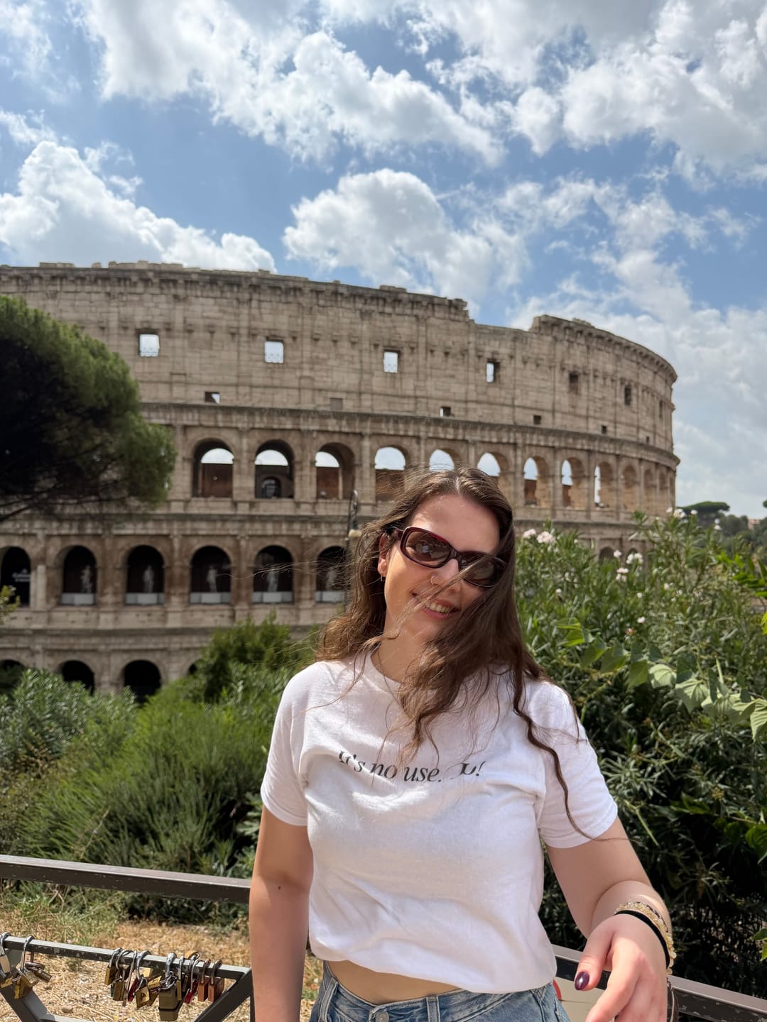 Customer photo review of It's No Use, Jo!  Baby Tee