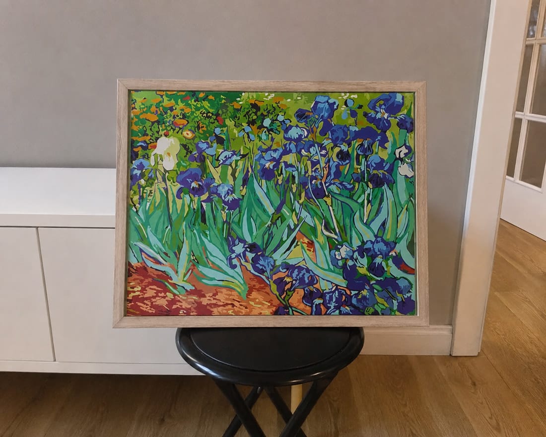 Customer photo review of Van Gogh Iris
