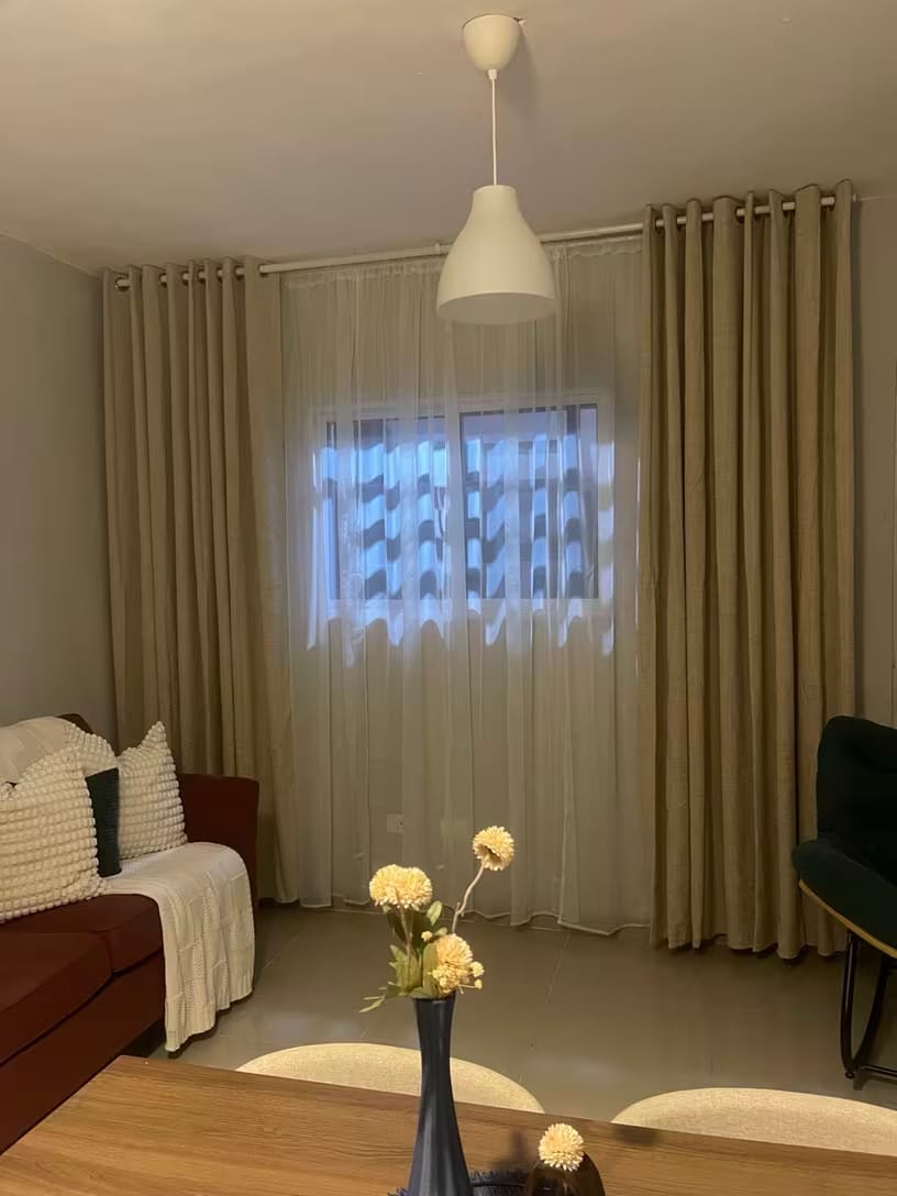 Customer photo review of Cortina Voil de Linho Texturizado Sob Medida - Élysée