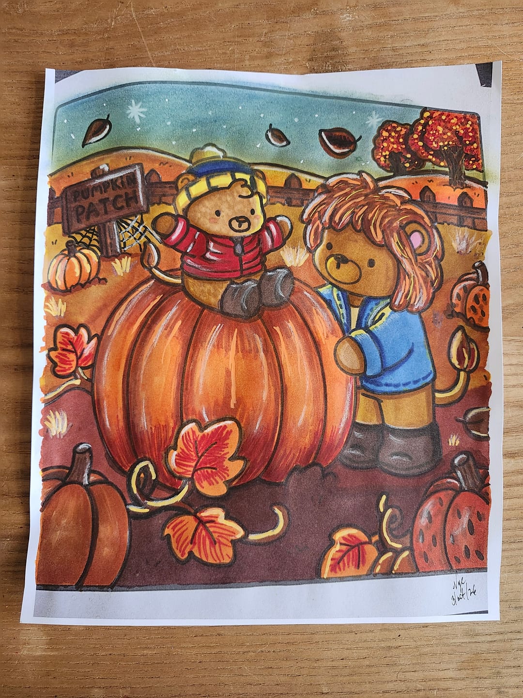 Customer photo review of Ohuhu Wai Momi Acrylic Gel Pens
