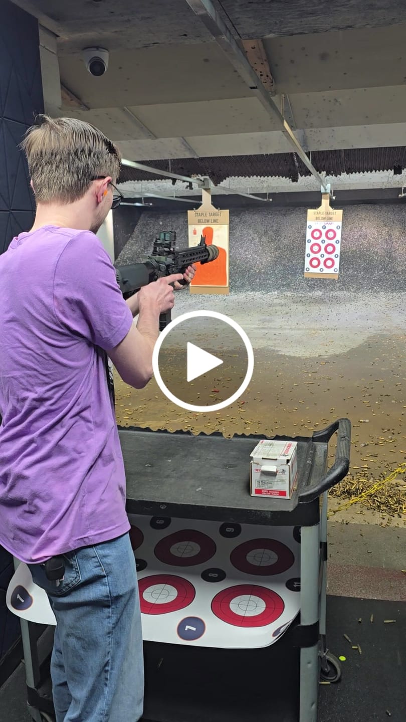Customer video review of Partisan Disruptor FRT (Black) + M16 BCG + H3 Buffer Bundle — AR-15 (USA Made)