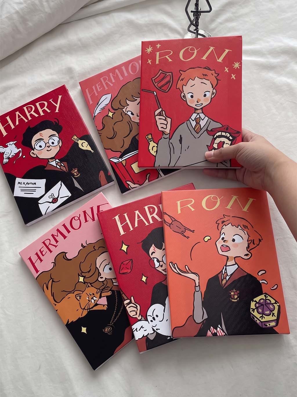 Customer photo review of Mini Peinture par numéros 15x20cm (6 pièces) - Harry Potter - Académie de Magie