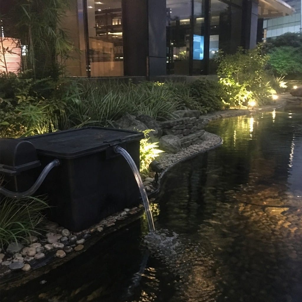 Customer photo review of Pond UV Clarifier UK – Clears Green Water Fast | 5000–15000L