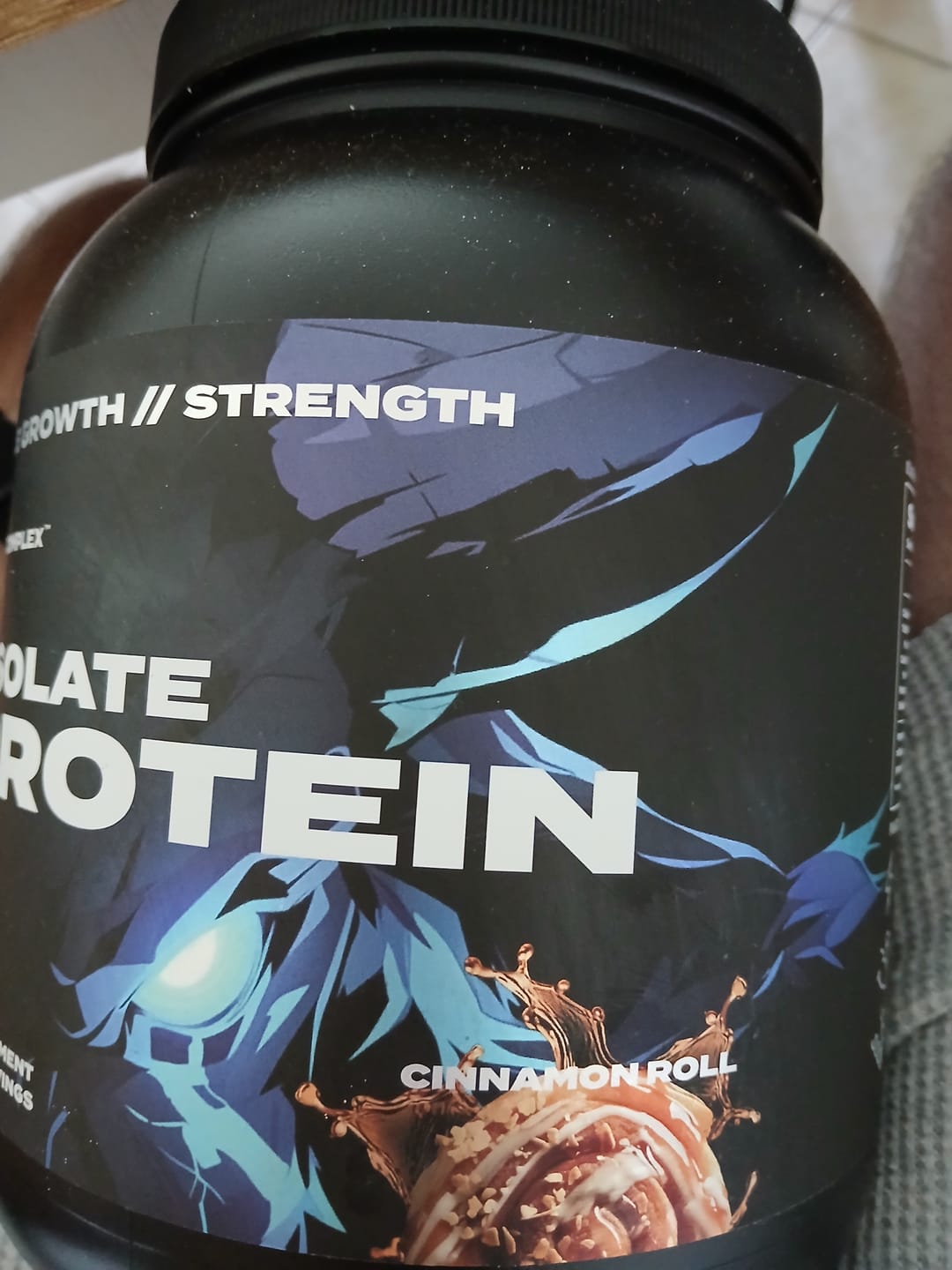 Customer photo review of CFM Whey Protein Isolate