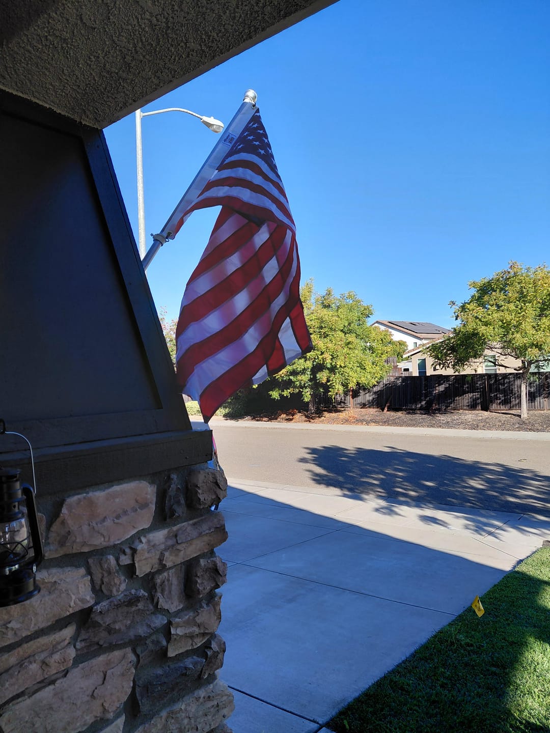 Customer photo review of 3' x 5' American Flag