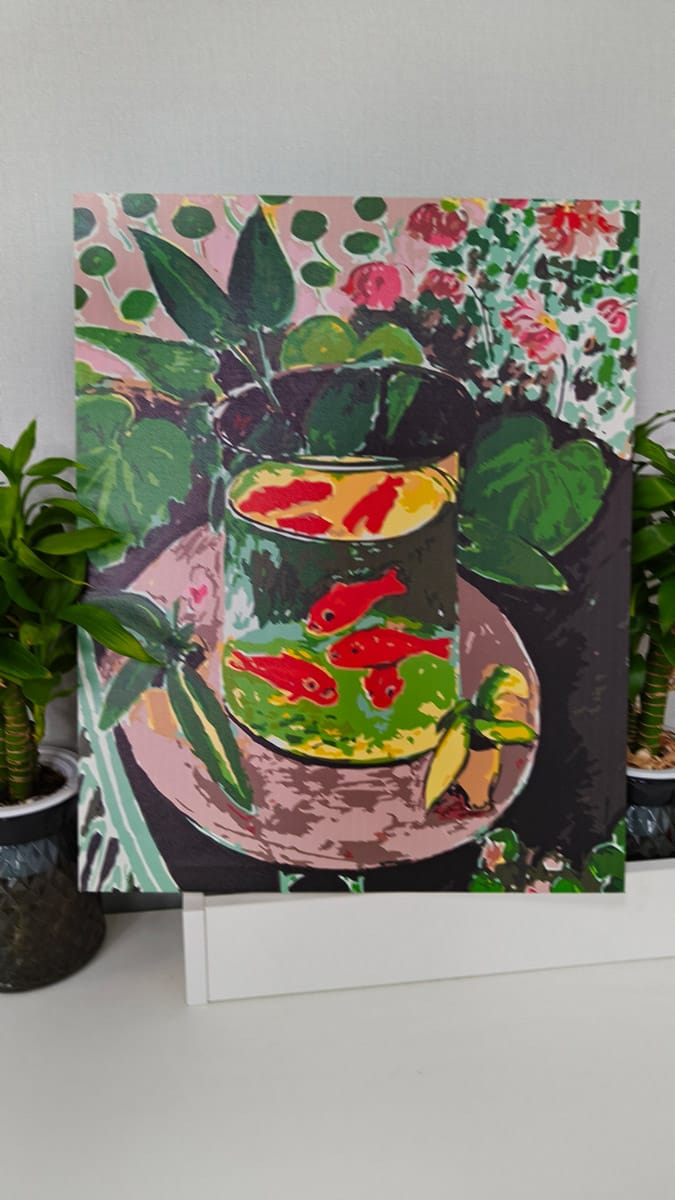 Customer photo review of Les Poissons rouges - Matisse