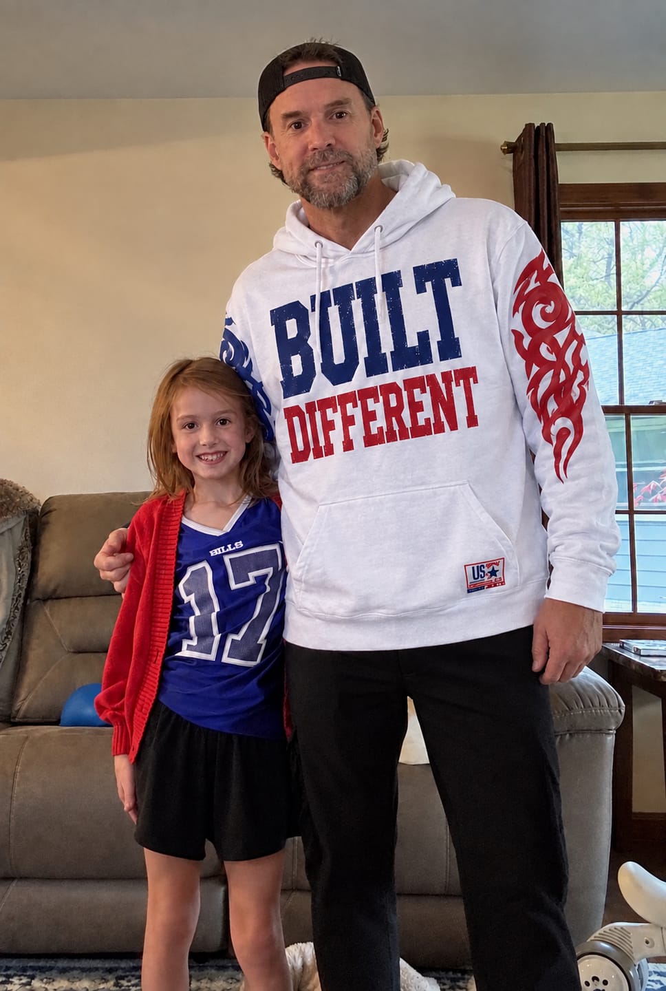 Customer photo review of Buffalo Rivalry Edition Hoodie