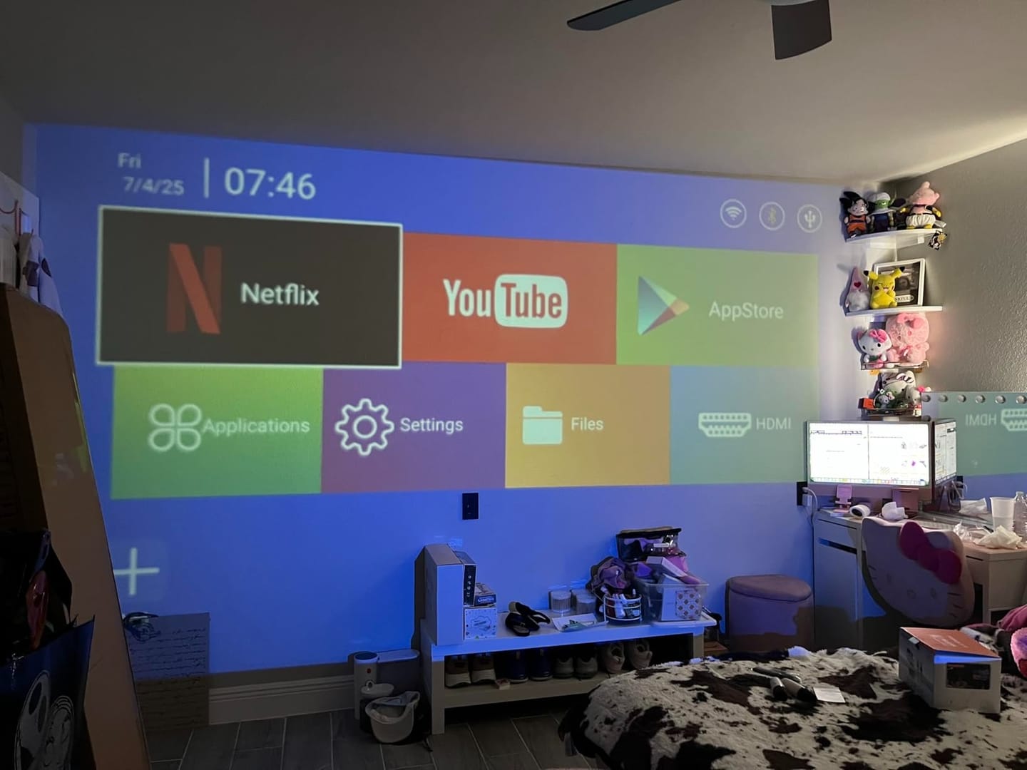 Customer photo review of LoudHouse™ Karaoke Projector