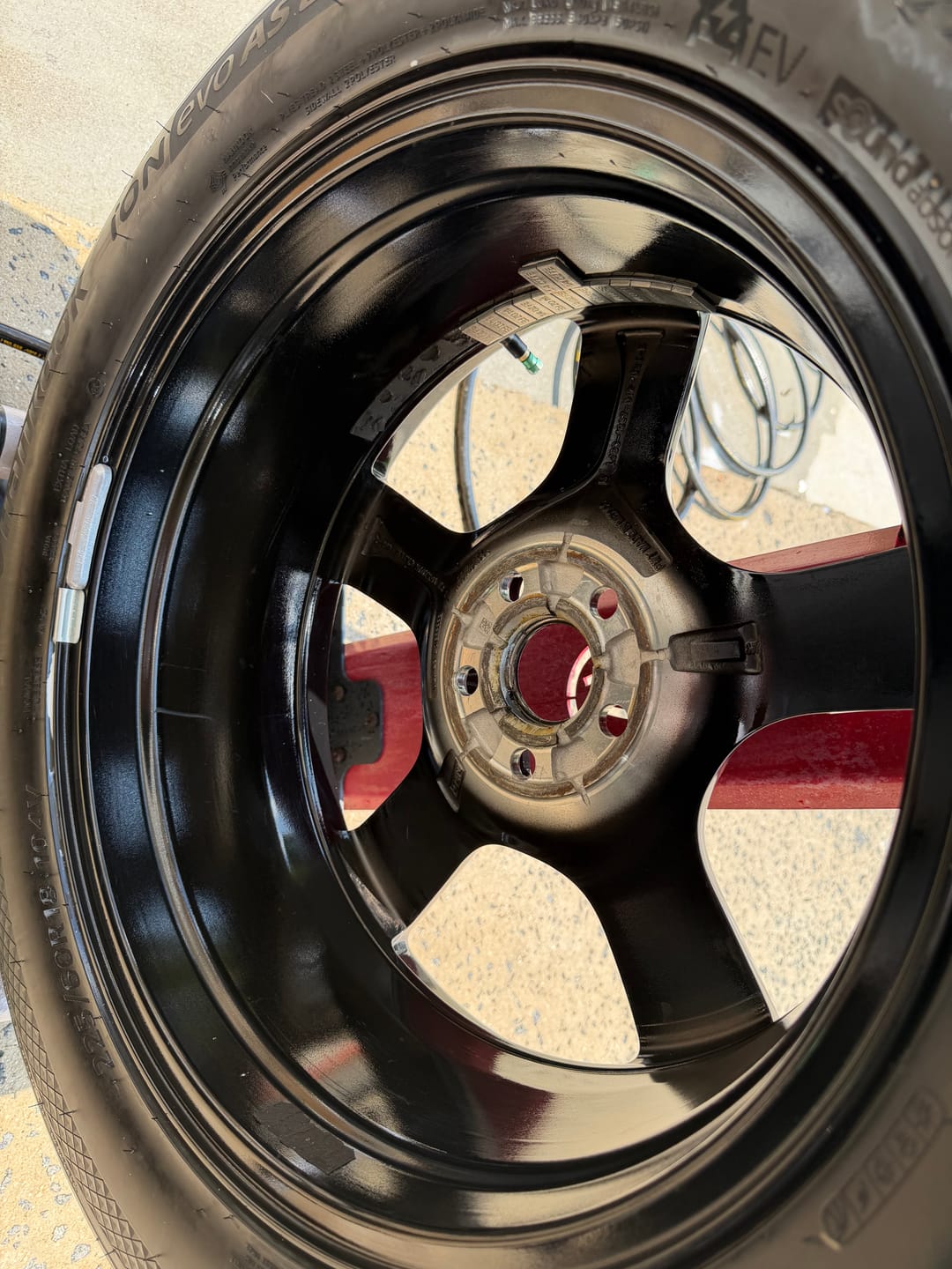 Customer photo review of Wheel Coating