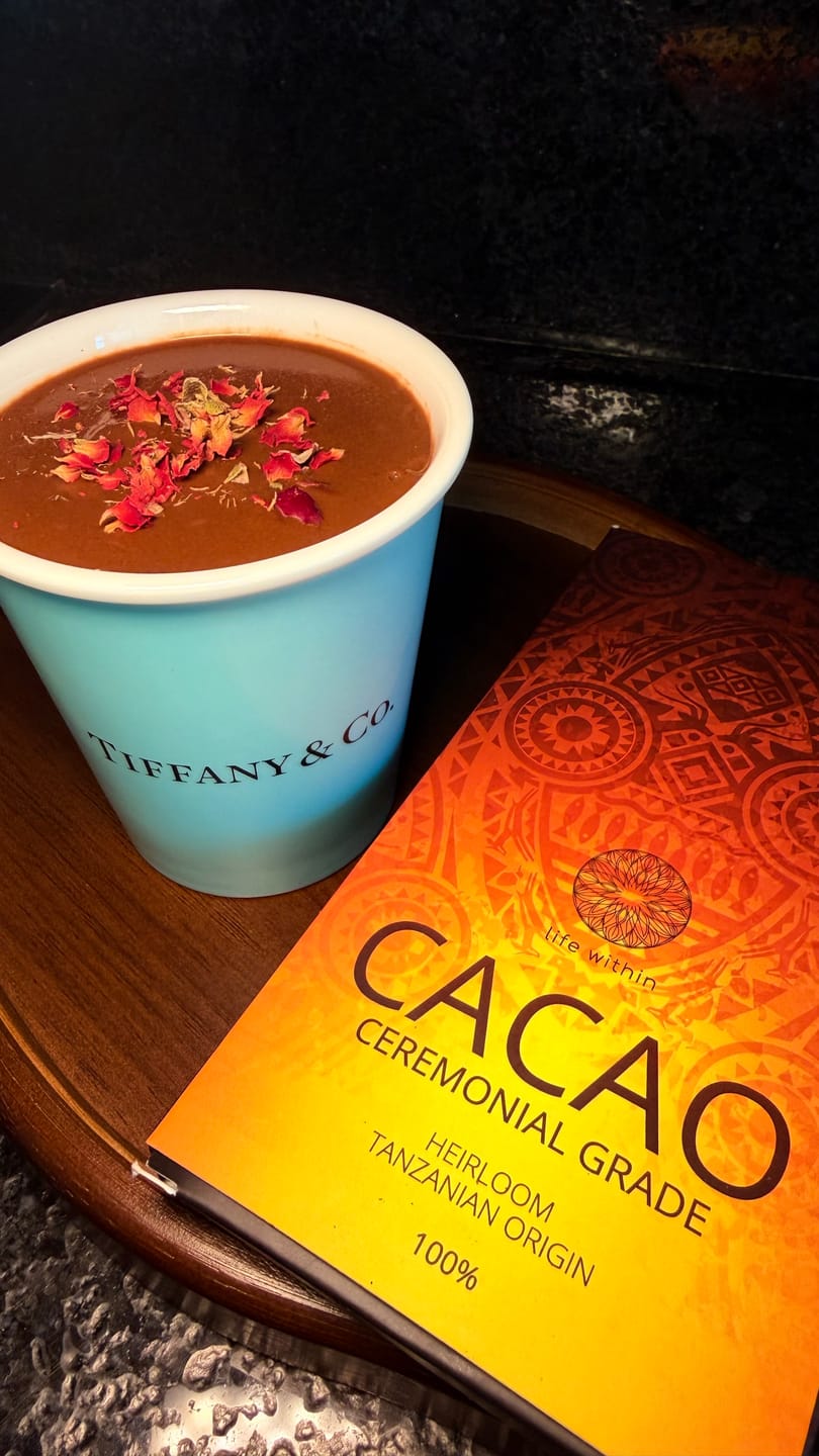 Customer photo review of 100% Ceremonial Grade Cacao