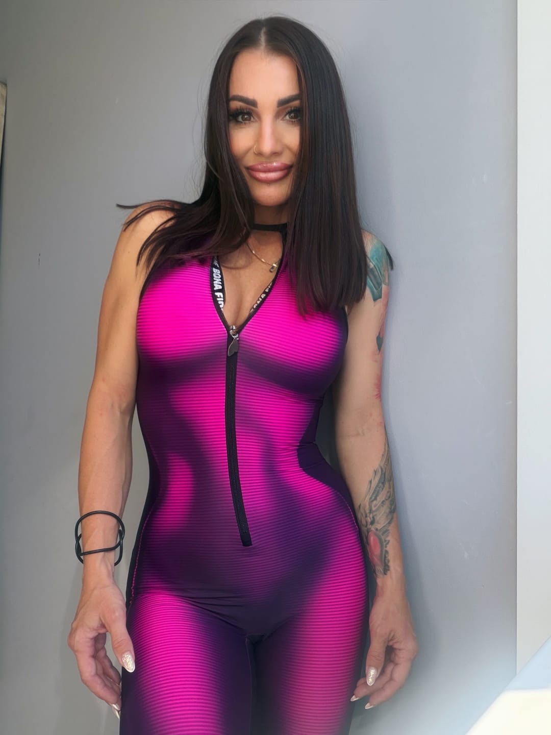 Customer photo review of Jumpsuit Halter Naked