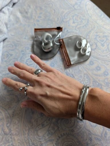 Customer photo review of Stella Flush Bangle