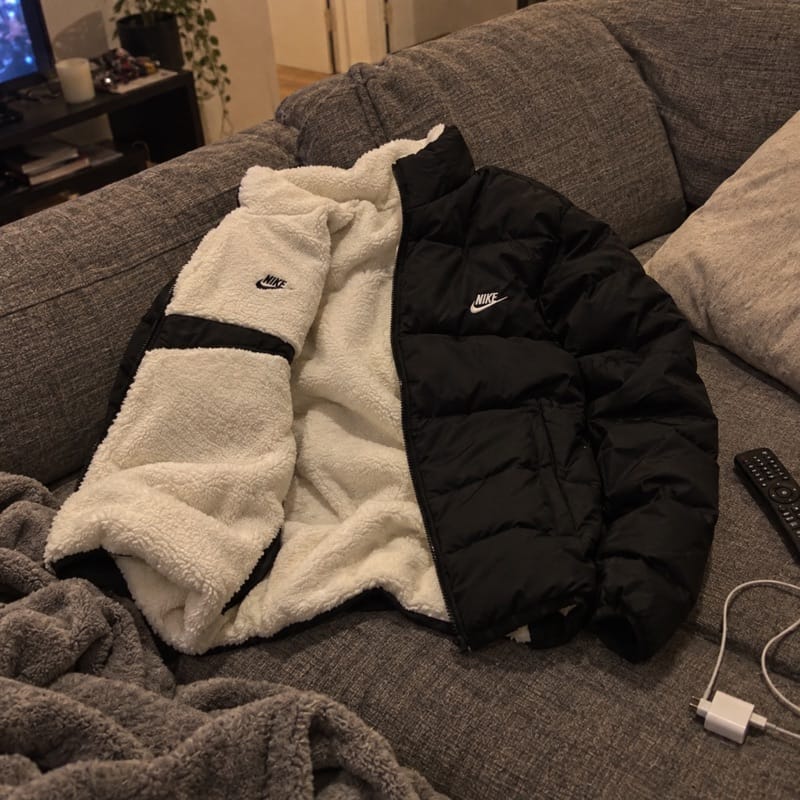 Customer photo review of Reversible Jacket - Limited drop 60% OFF today