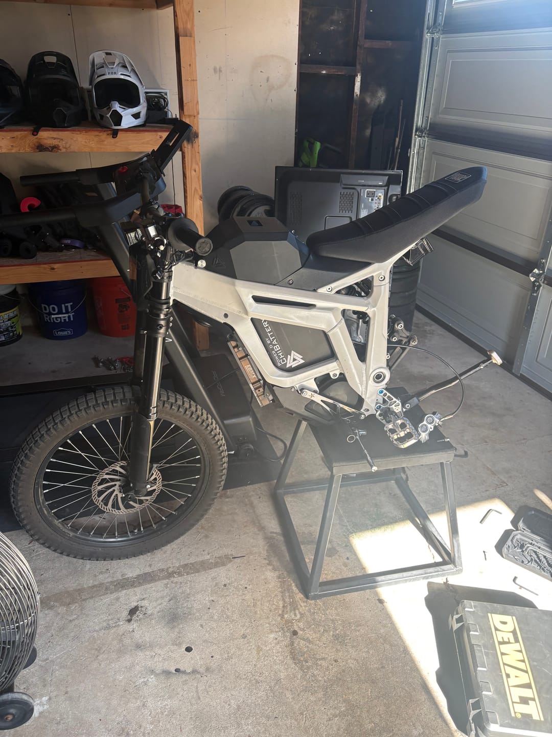 Customer photo review of Custom Seat Cover: Talaria XXX Pro