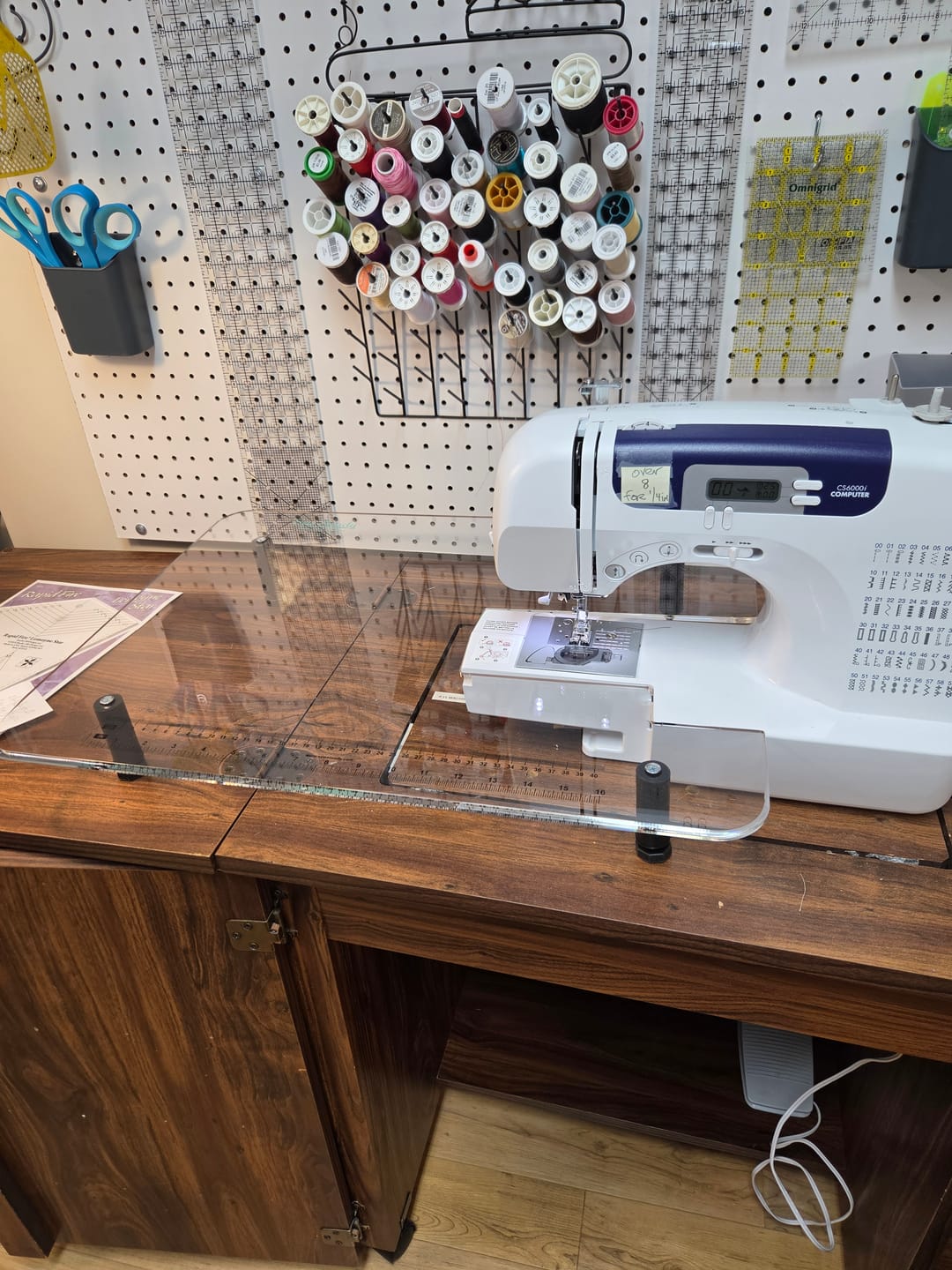 Customer photo review of Sew Steady Sewing Machine Extension Table