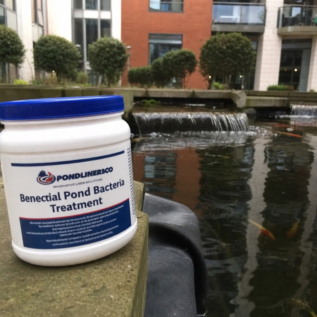 Customer photo review of Cold Water Pond Bacteria UK | Works Below 10°C | Winter Pond Treatment | Clears Green Water