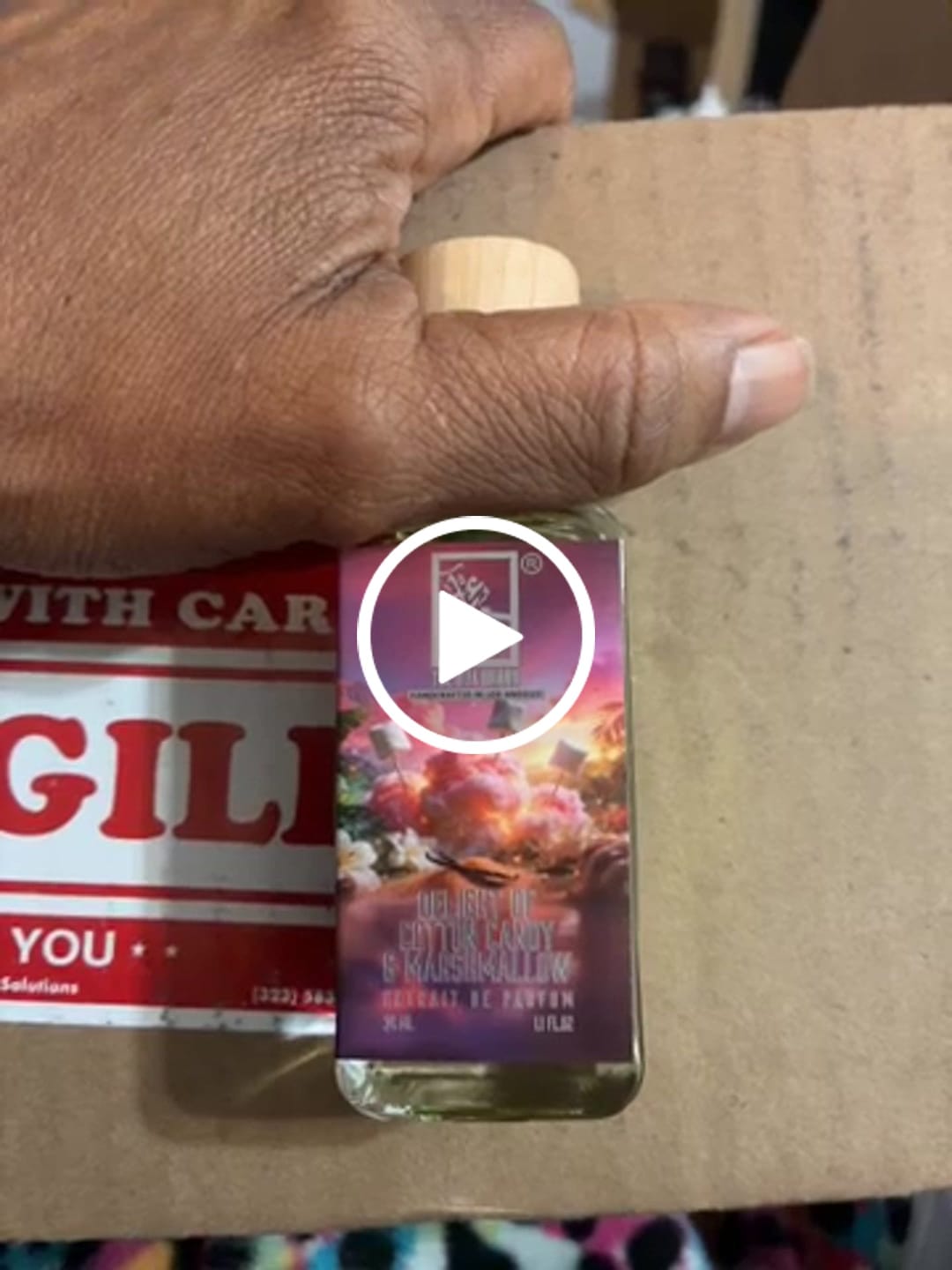 Customer video review of Delight Of Cotton Candy & Marshmallow