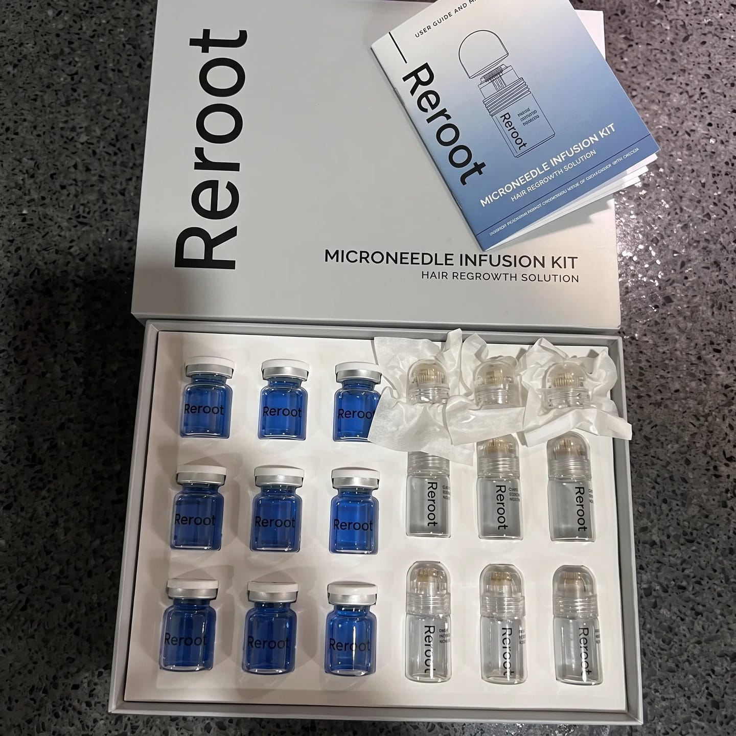 Customer photo review of Peptide Infusion Hair Regrowth System