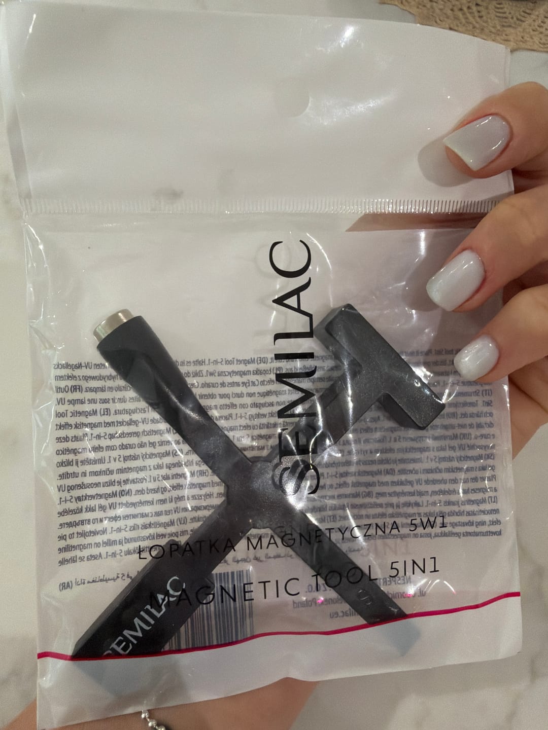 Customer photo review of Semilac Magnetic Tool 5in1 Semicopter