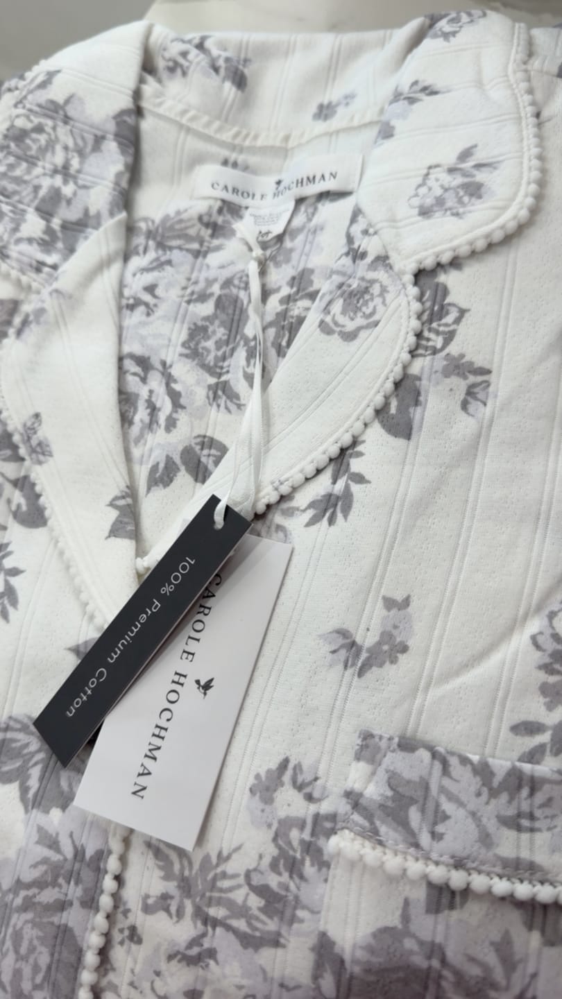 Customer photo review of Morning Mist Cotton Pointelle Long Pajama Set