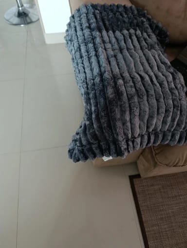 Customer photo review of Non Slip Couch Cover for Dogs and Cats