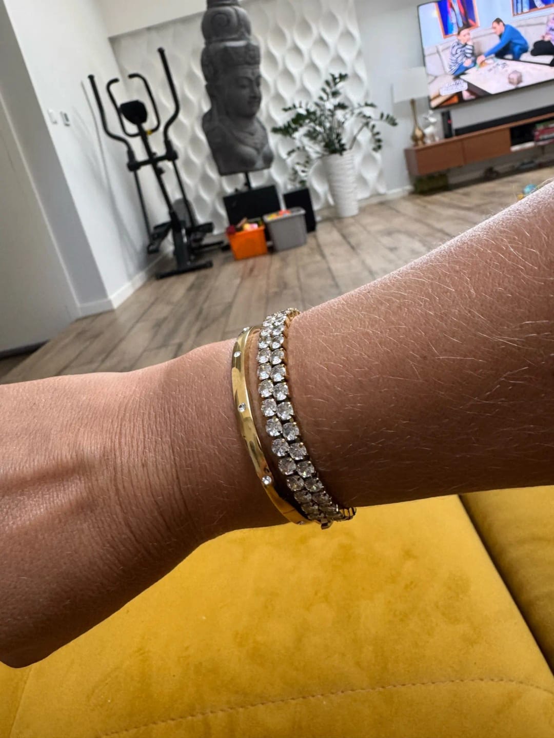 Customer photo review of Isabella's Shimmer Bracelet