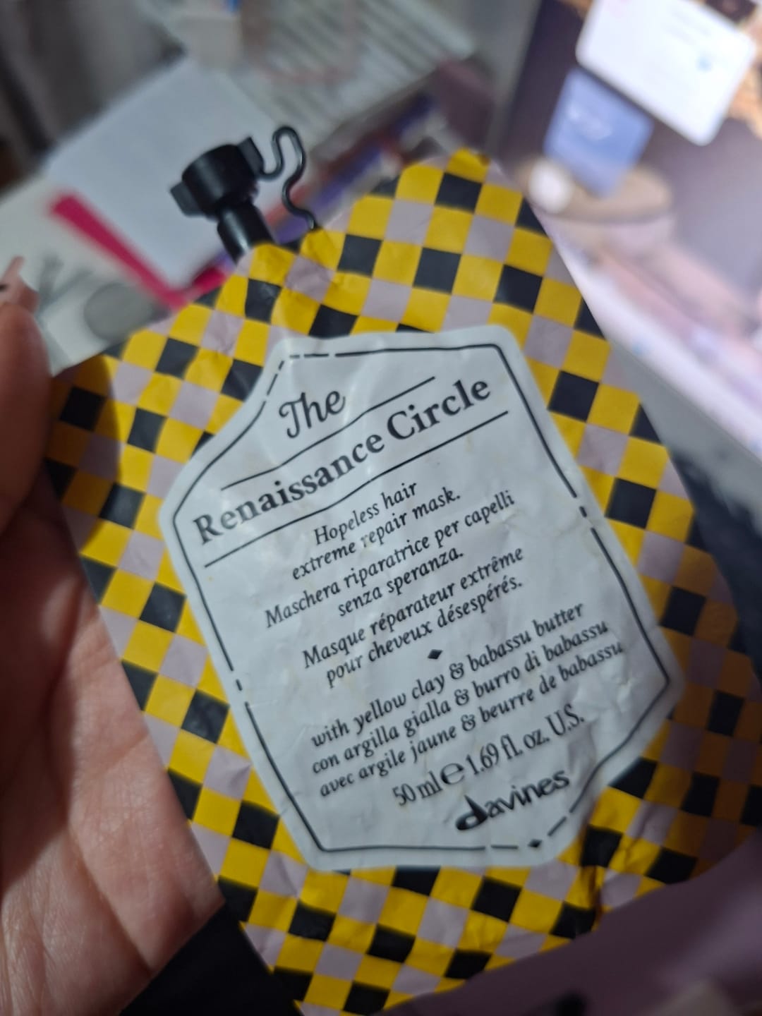 Customer photo review of Mascarilla Reparadora The Renaissance Tcc Davines