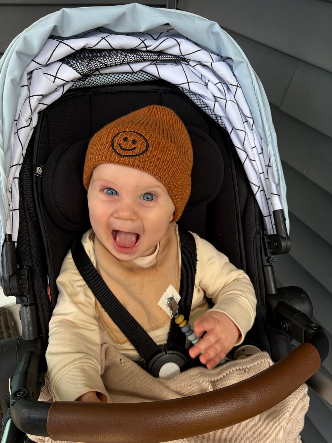 Customer photo review of Smiley Hat/Beanie