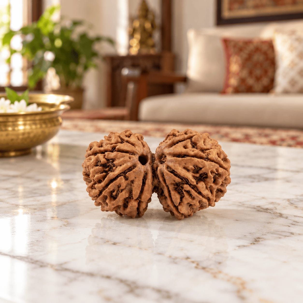 Customer photo review of Gauri Shankar Rudraksha (Nepali)
