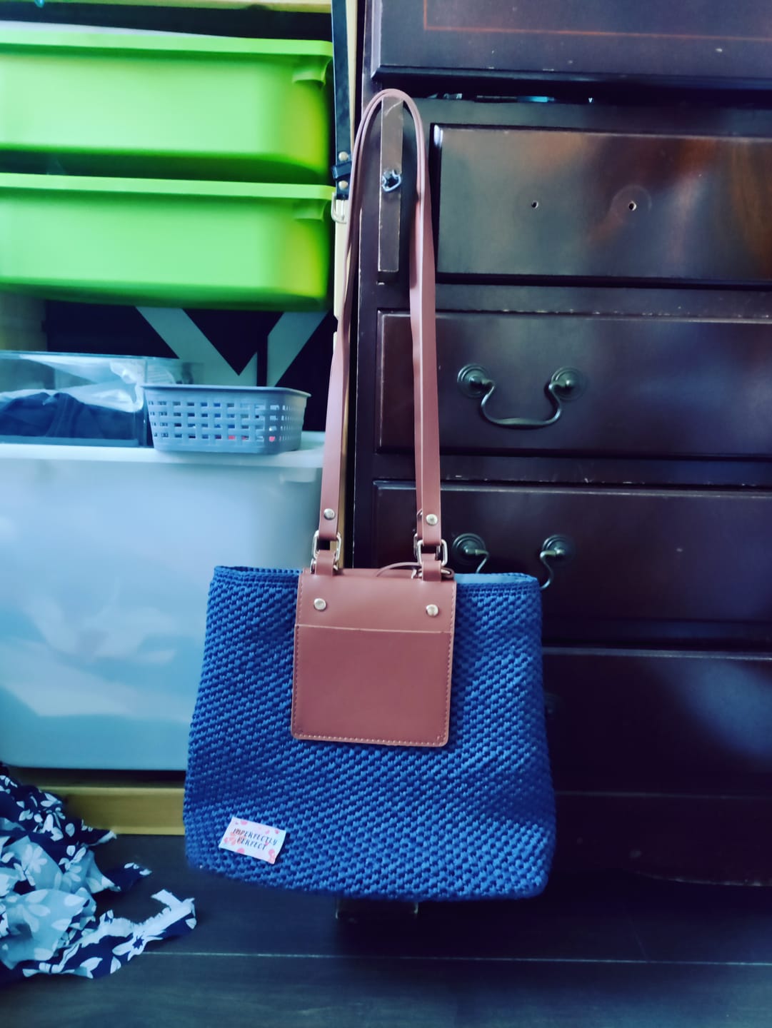 Customer photo review of Urban classic Tote Crochet Kit