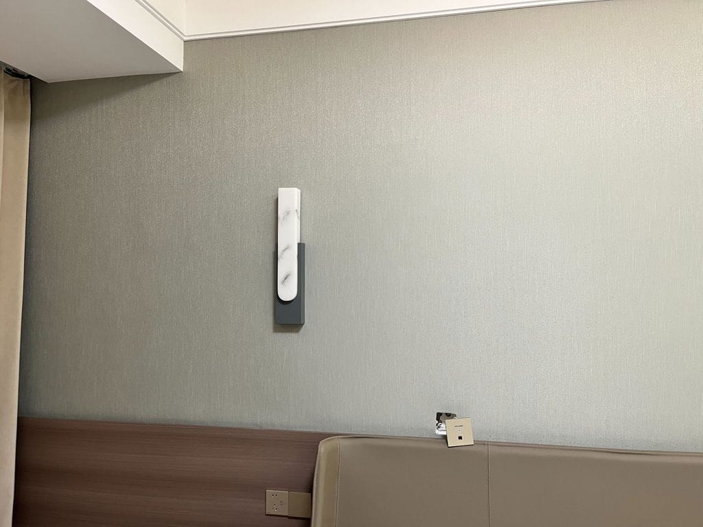 Customer photo review of Alabaster Column Wall Sconce, Integrated LED, Wall Light, 50 cm