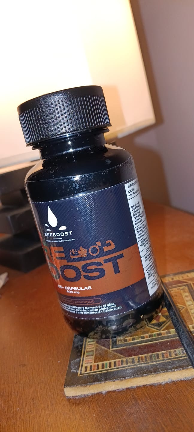 Customer photo review of EREBOOST | 60 Cápsulas | Pack 3 meses