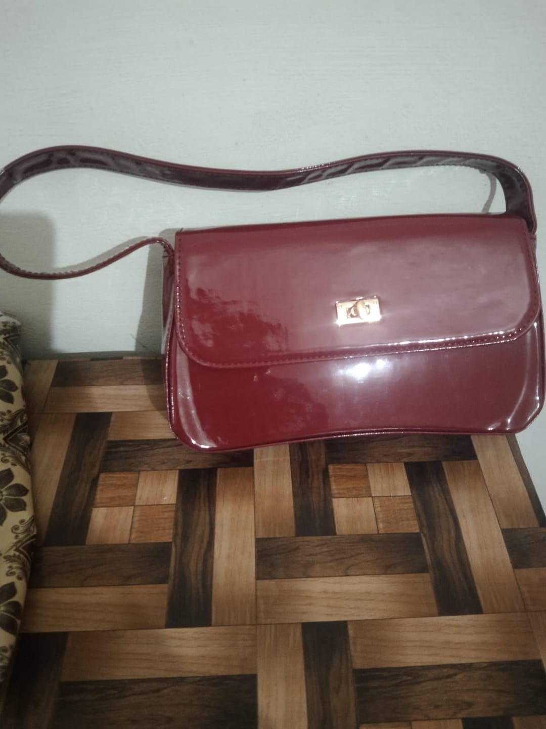 Customer photo review of Villora Luxe Boston Bag